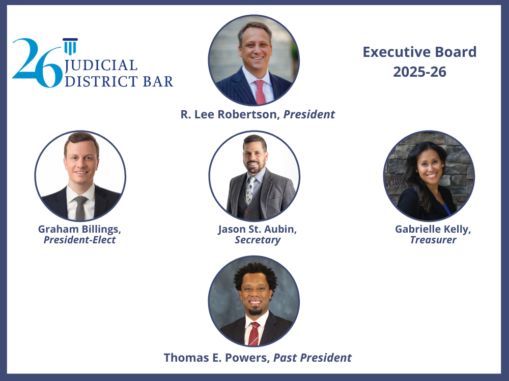 26th JD Bar Executive Board